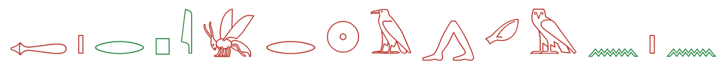 Qwen 3.7 Plus predicted signs as hieroglyphs